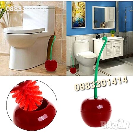 Четка за тоалетна чиния Череша , снимка 4 - Други - 42352097