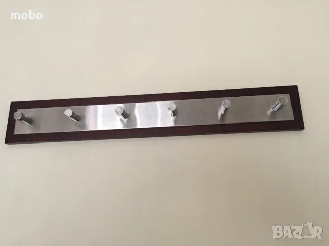 Изискана закачалка с 6  броя закачалки, размери: дължина 53см,  височина 8см. , снимка 1