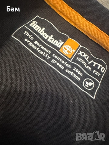 Оригинална мъжка тениска Timberland размер ХХЛ, снимка 4 - Тениски - 53785792