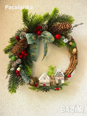 изработка на коледни венци - продадени 