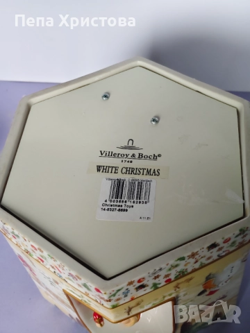 Коледен свещник с музикална кутия  от Villeroy & Boch, снимка 10 - Декорация за дома - 52655270