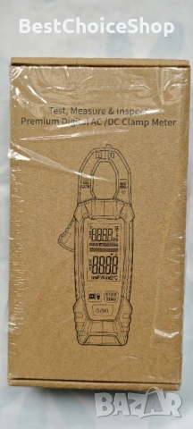 Дигитални токови клещи Mastfuyi FY375 – AC/DC Clamp Meter, снимка 2 - Други инструменти - 53518283