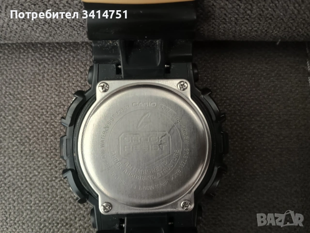 Продавам Casio G-Shock GA-100 BW, снимка 3 - Мъжки - 53520594