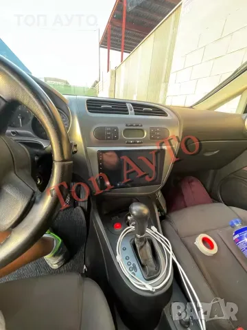 Адаптерна Рамка За Мултимедия Сеат Леон Seat Leon  2005 - 2012 9" инча Андроид Android 2 дин 2 din, снимка 10 - Навигация за кола - 55724176