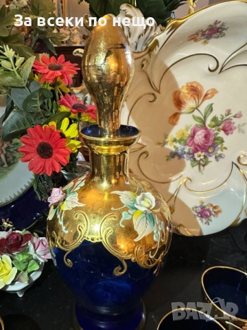 Murano Italy  Circa 1960 - “ Изящният в кобалт” Код P1940