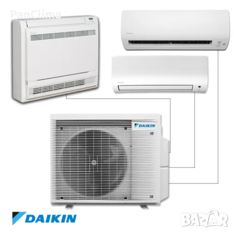 Външно тяло мултисплит Daikin 3MXM68A8, 23 000 BTU, Клас А++/А+, 48 dB, Фреон R32