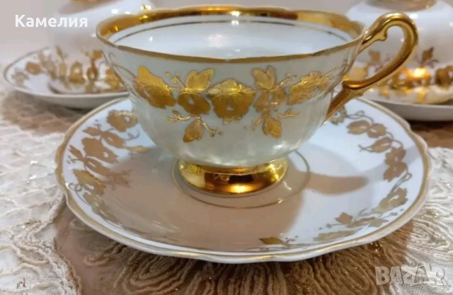 Руски порцелан , снимка 3 - Чаши - 50915332