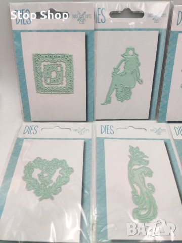 НОВИ Шаблони щанци за рязане и релеф, снимка 3 - Декорация за дома - 40999299