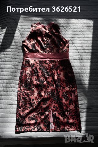 Елегантна коктейлна рокля, размер 44, снимка 3 - Рокли - 39481897