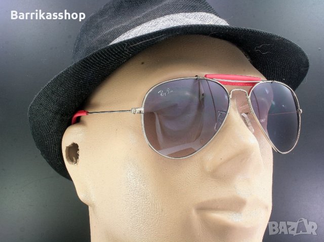 Слънчеви очила Ray-Ban AVIATOR CRAFT RB3422Q- silver/red, снимка 2 - Слънчеви и диоптрични очила - 41024742