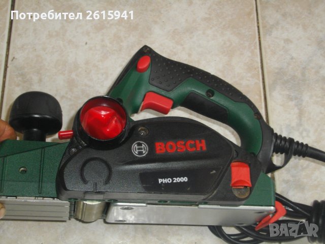 Bosch PHO 2000-Електрическо Ренде-Хобел-Отлично-680 Вата-Нож 82 мм