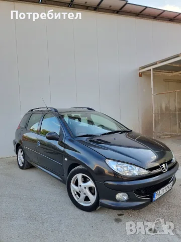 Peugeot 206 SW 1.6 HDI, снимка 7 - Автомобили и джипове - 55826286