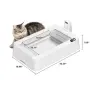 Самопочистваща се тоалетна за котки Petkit Purobot Crystal Duo, снимка 5