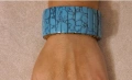 тюркоазена еластична гривна, снимка 4