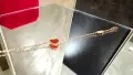 Van Cleef & Arpels VCA Rose Gold Red Carnelian Sweet Heart Дамска Гривна, снимка 8