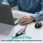 Acer USB-C/USB-A хъб с Gigabit Ethernet и 3 USB порта, снимка 6