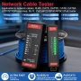 Тестер за мрежови кабели за RJ11 RJ45 Ethernet, LAN CAT5 CAT5E CAT6 CAT6A CAT7, снимка 4