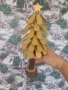 Коледна елхичка от дърво и метал, снимка 4