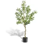 ПРОМОЦИЯ Изкуствено маслиново дърво с енергоспестяващи лед светлини, к-т от 2 бр, 122см A-GE23002, снимка 1