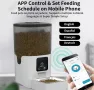 WiFi Автоматична хранилка за кучета и котки дозатор храна-PAPIFEED

, снимка 3