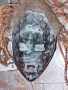 Автентична дървена африканска маска, снимка 4