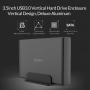 Orico кутия за диск Storage - Case - 3.5 inch Vertical, USB3.0, Power adapter, UASP, black - 7688U3-, снимка 5