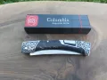 Сгъваем джобен нож Columbia с гравирана дръжка В3165, снимка 3