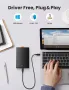 UGREEN външен HDD/SSD корпус, 2,5-инчов, USB C 3.1, 6Gbps, корпус за твърд диск, снимка 6