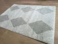 НОВ! Килим бежов 100х150см гръб юта , снимка 3