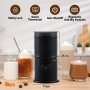 Нов Електрически пенообразувател на мляко 300ml/450W Кана Кафе Лате Шоколад, снимка 9