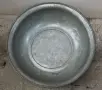 Стар Голям меден бакърен леген бакърен съд , снимка 3