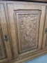 Масивен Скрин с Дърворезби-внос от Германия!, снимка 4