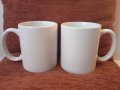 Комплект от две големи порцеланови чаши за чай само за 3 лв. общо, снимка 1 - Чаши - 41283128