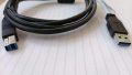 HP 917468-001 USB 3 тип B мъжки към тип A мъжки кабел, снимка 1 - Кабели и адаптери - 40973019