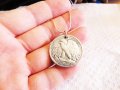 Сребърен синджир със рядък half dollar сребърен долар 1945 г - рядкост и ценност за ценители  сребро, снимка 2