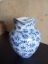 Ръчно рисувана кана / ваза, порцелан, вис.25 см., снимка 4
