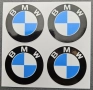 Силиконови стикери за джанти BMW – 60 мм (Комплект 4 броя), снимка 1