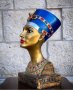 Скулптура бюст на царица Нефертити, снимка 2