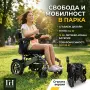 Като Нова електрическа акумулаторна инвалидна количка за трудноподвижни , снимка 7