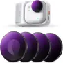 K&F CONCEPT ND/PL филтри комплект за Insta360 Go Ultra (ND8/PL+ ND16/PL+ ND64/PL ND3/PL+) – 4 броя, снимка 5