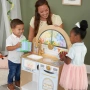 KidKraft Дървена кухня за игра със светлини и звуци, снимка 7