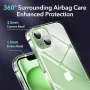 Нов Калъф кейс гръб за iPhone 15 6.1 инча, прозрачна защита против удари Айфон, снимка 3