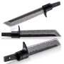 Висококачествено дамаско (Tanto) острие T10A за монтиране на нож + гарда, снимка 2