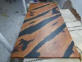 Маси и плотове от епоксидна смола и масивна дървесина, снимка 16