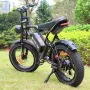 Ретро Електрически Fat Bike 1000W – Перфектен за град и офроуд, снимка 2