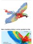  Летяща/висяща играчка Електрически папагал , снимка 16