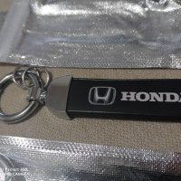 Качествен кожен черен ключодържател с лого на Хонда Honda, снимка 5 - Аксесоари и консумативи - 34399167