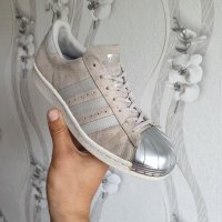 кецове /маратонки ADIDAS SUPERSTAR 80S METAL TOE  номер 39-39 1/3, снимка 8 - Маратонки - 39024527