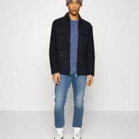 НОВО Selected Homme Suede Overshirt Jacket мъжко яке/естествен велур L, снимка 8 - Якета - 42377200