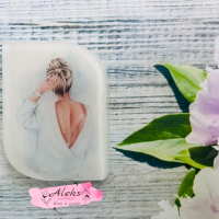 Ръчно изработен ароматен сапун "Момиче с кафе", подарък за рожден ден, за имен ден, снимка 9 - Козметика за тяло - 39712951